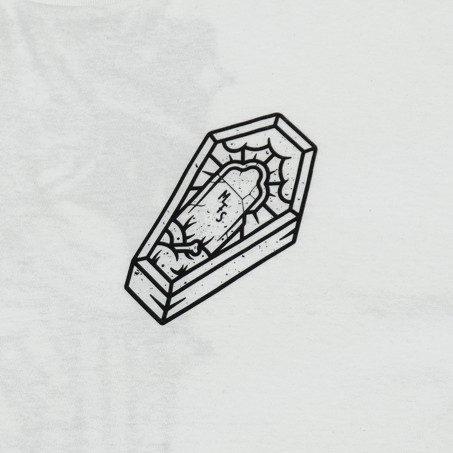 Coffin Tee (White)