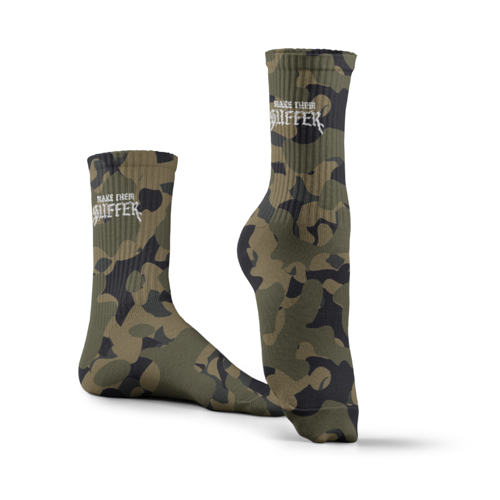 Make Them Suffer Camo Socks